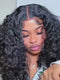 Dorsanee Short Bob Loose Water Wave Curls 13x4 Lace Front Human Hair Wigs