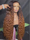 Dorsanee Ombre Black Chocolate Brown Water Wave 300 Density 13x4 Lace Front Human Hair Wigs
