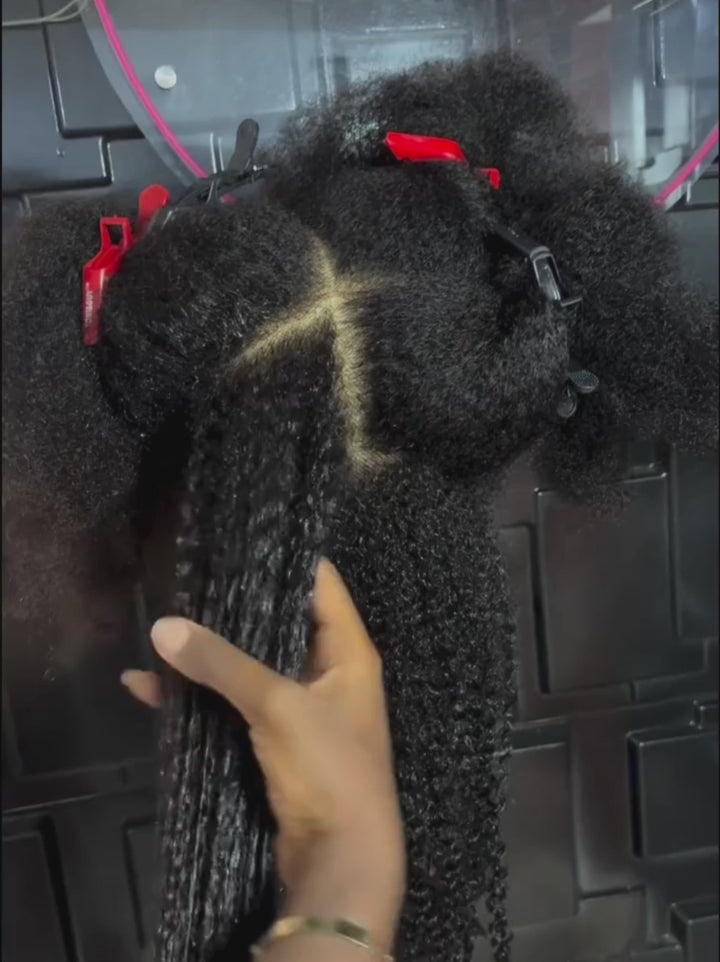 Dorsanee Full Lace Ventilated Part Anywhere Human Hair Wigs Burmese Curly Straight Body Loose Deep Wave Hair Wig