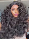 Dorsanee Voluminous Bouncy Loose Curls 13x4 Lace Front Human Hair Wig 250 300 Density