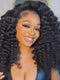 Dorsanee Tight Round Spiral Curls 13x4 Lace Front Human Hair Wig 250 300 Density