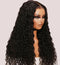 water wave human hair wigs nature hairline full curly hair wig